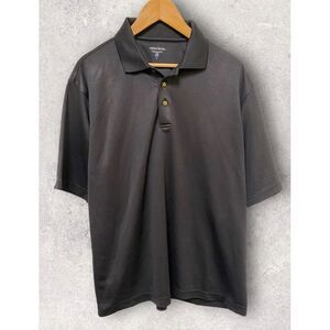 Pebble Beach Performance Men's‎ Short Sleeve Polo Black Size XL
